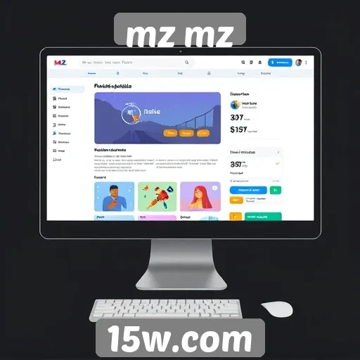 análise da interface do site mz mz